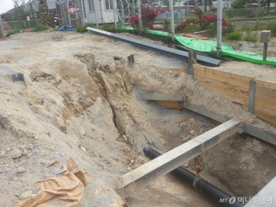 지난 2월 자일렌 3만ℓ 누출사고가 발생한 울산 울주군 온산공단 현장. /사진=최우영 기자