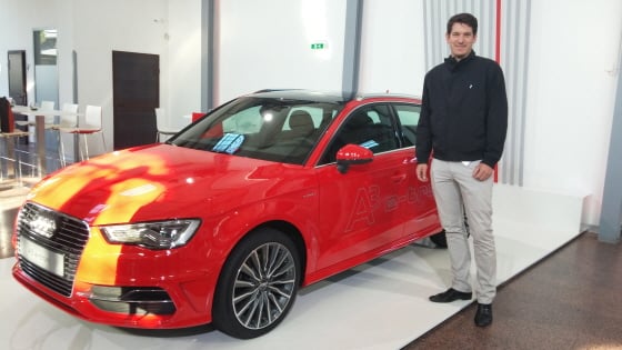 플로리안 타젤 아우디 제품 마케팅 매니저/사진제공=홍정표 기자