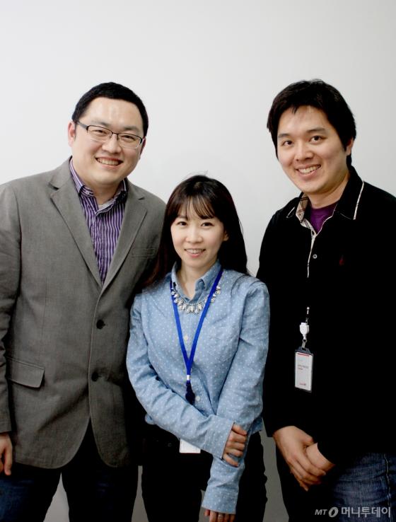 한윤택 웨딩바이미 이사, 한아름 이사, 선현국 대표(왼쪽부터)/사진제공=웨딩바이미