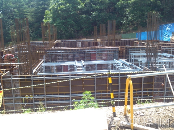 환경순환형 가축분류 자원화 시설 건설 현장/사진=한국환경공단 제공