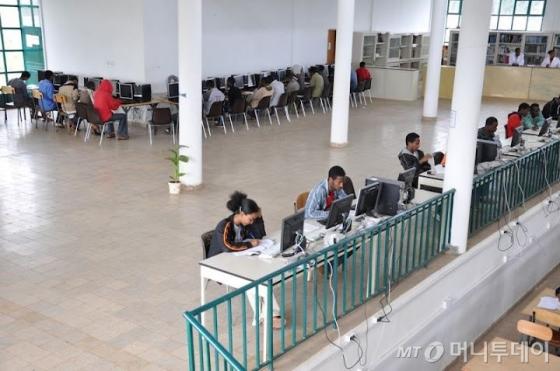 아다마과학기술대학교 정문/사진제공=ASTU