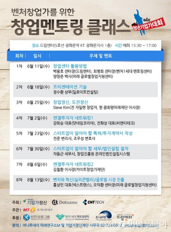 창업멘토링 클래스 웹포스터