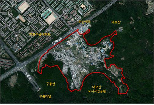 구룡마을도시개발구역./자료제공=서울시