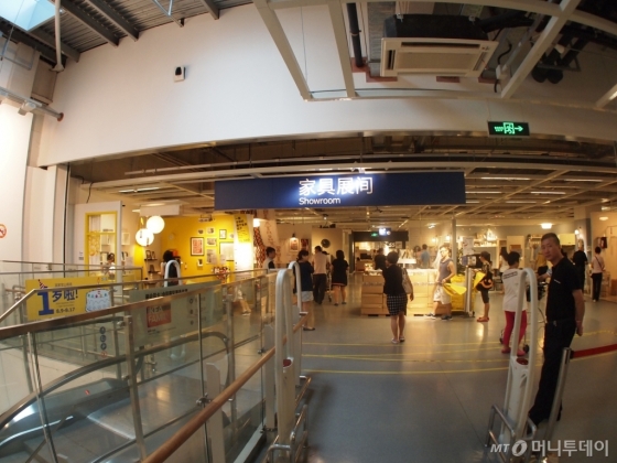 55㎡ 모델 하우스 안에 만들어진 침실