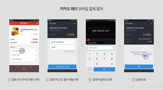 카카오페이 결제 과정