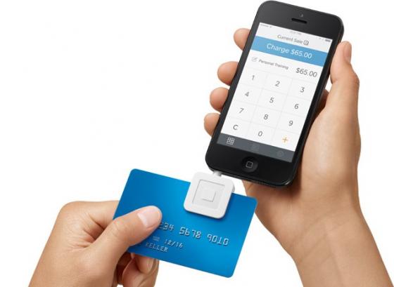 스퀘어의 모바일용 스퀘어 리더기