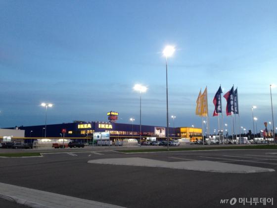 이케아 스웨덴의 엘름훌트 매장 전경. 이케아 코리아의 광명1호점은 오는 12월쯤 개점할 전망이다.