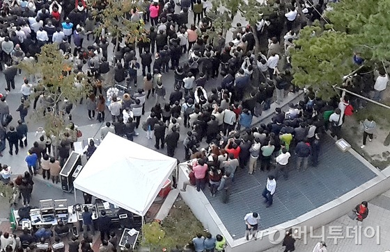 판교테크노밸리 축제 사고발생 직전 모습. /사진=뉴스1(독자 제공)