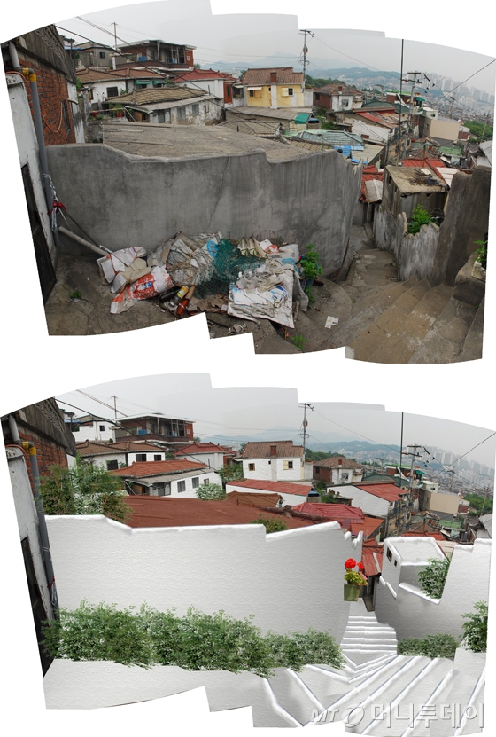 서울 성북구 삼선교로4길(삼선동1가) 인근 '장수마을' 모형도. / 자료제공 = 구가도시건축