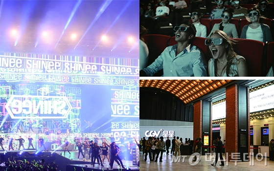 지난해 미국 로스앤젤레스에서 열린 종합 한국 콘텐츠 페스티벌 '케이콘'(KCON) 현장. /사진제공=CJ E&M