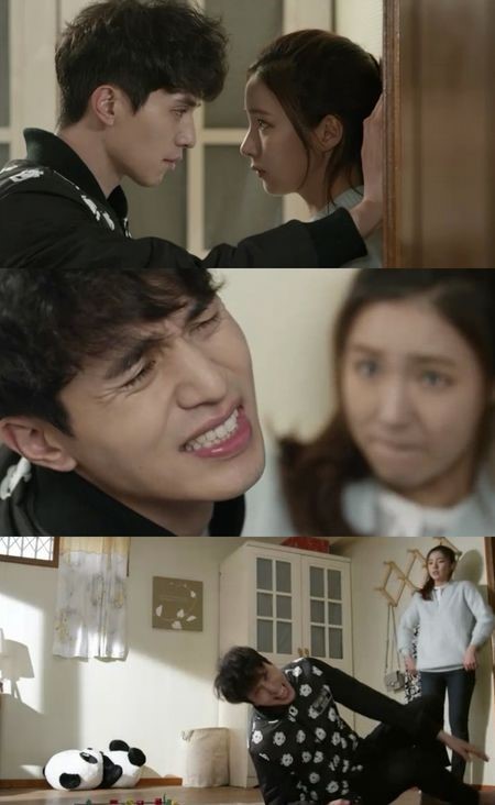 극중 배우 이동욱이 신세경에게 키스를 하려다 거절당하고 있다./ 사진=KBS 2TV 방송화면 캡처