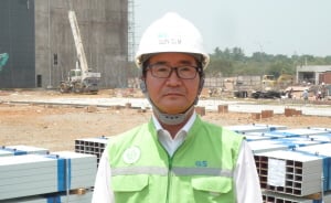 손창목 GS건설 이온몰 현장 소장.
