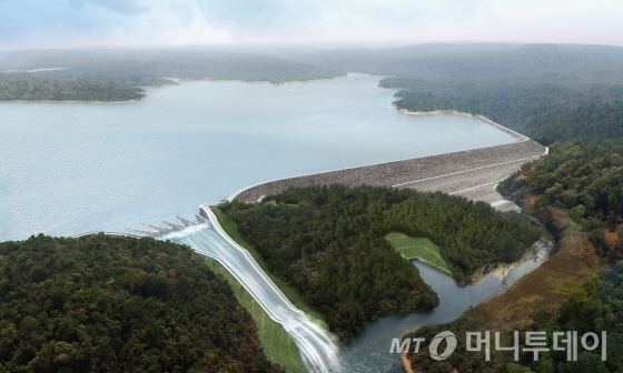 세남노이댐 조감도./사진제공=SK건설