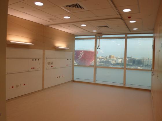 하마드 메디컬 시티 내부 모습