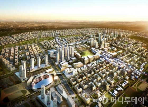 이라크 비스마야 신도시 건설사업 조감도. / 자료제공=한화건설