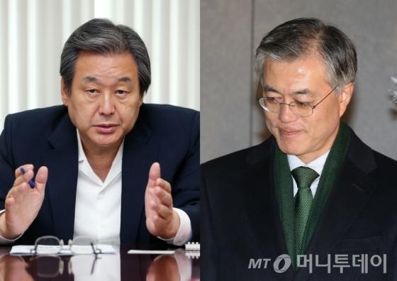 김무성 새누리당 대표(사진 왼쪽)과 문재인 새정치민주연합 의원(사진 오른쪽)
