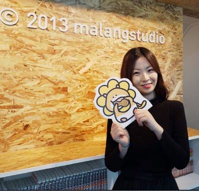 김이슬 말랑스튜디오 마케터/사진=말랑스튜디오 제공