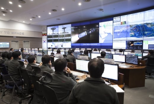 항우연 지상국 모습/사진=항우연