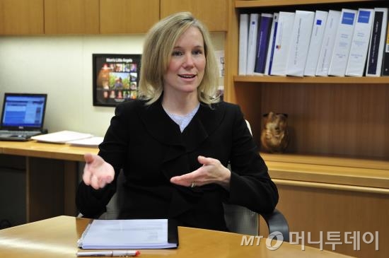 크리스티 팸비앙키 코닝 부사장/사진= 특별취재팀