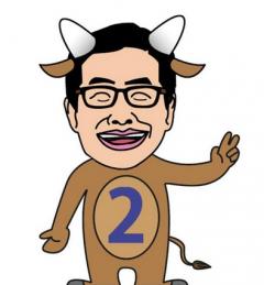 4·29 재보선에 출마한 정환석 새정치민주연합 후보의 캐리커처. 황소처럼 우직하게 일하라며 성남 주민들이 붙여준 '정 황소'의 별명을 반영한 것이다. /사진=정환석 후보 페이스북