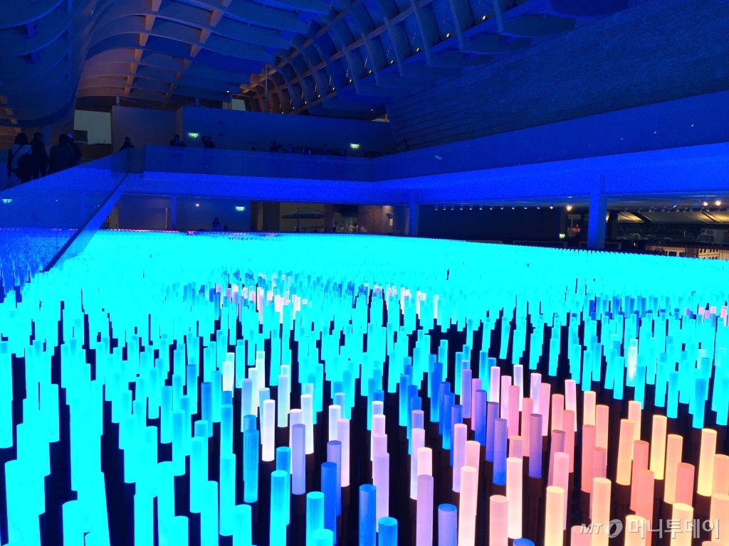 '슈퍼씨앗'을 통해 음식의 산업화와 생산성을 강조한 '중국관' 전시. /밀라노=김고금평 기자