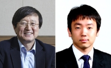(왼쪽부터)기초과학연구원(IBS) 초강력레이저과학연구단(GIST 캠퍼스) 남창희 단장과 제1저자인 윤혁 IBS 연구위원/사진=IBS