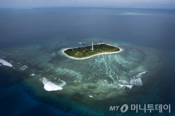 뉴칼레도니아 오로만 천연 풀장/사진제공=에어칼린