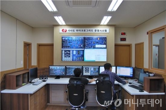 가사도 마이크로그리드센터 운영시스템의 모습 / 사진제공=한국전력
