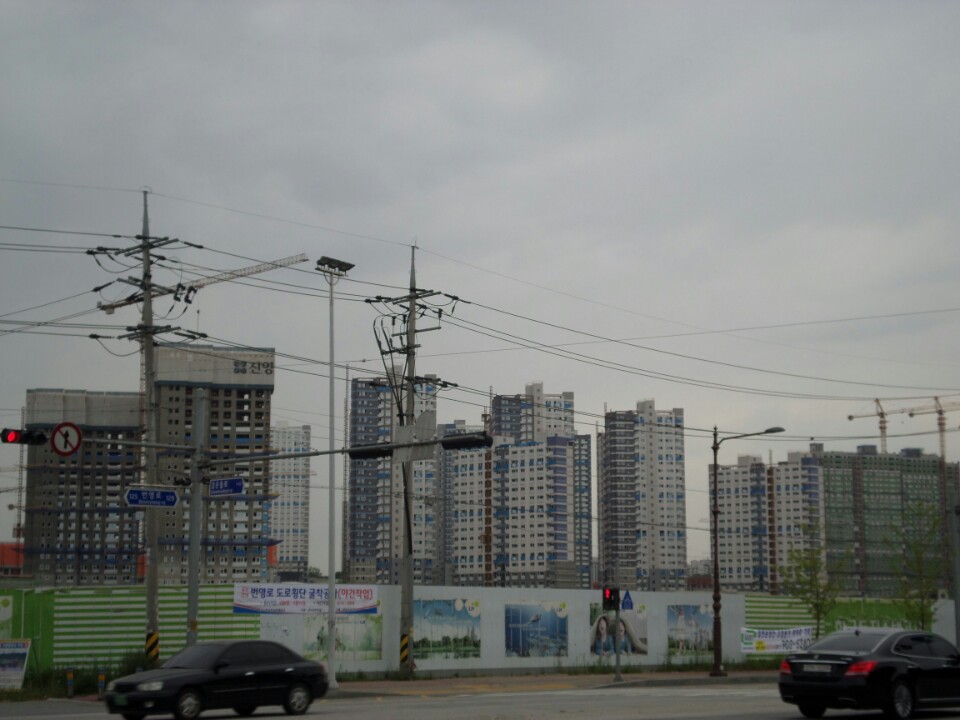 천안시 아산탕정 택지개발지구 공사 현장./사진=진경진 기자