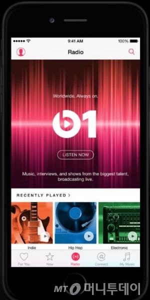 /출처=애플 '애플 뮤직' 서비스 홈페이지