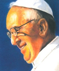 김준희 전 대표가 그린 프란치스코 교황