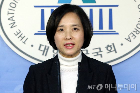 새정치민주연합 유은혜 대변인. /사진=뉴스1