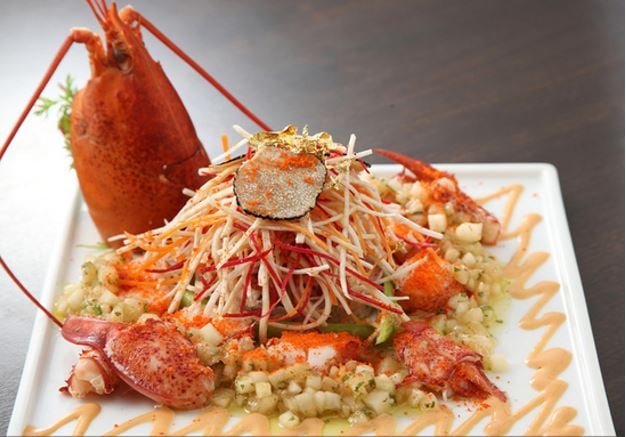 오레노의 랍스터 요리 / 사진=오레노 홈페이지 캡처