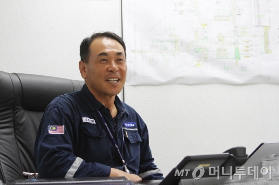 김순근 삼성엔지니어링 '트렝가누 가스터미널(TGAST)' 현장소장. / 사진=송학주 기자