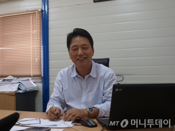 박광호 GS건설 '응텡퐁 종합병원' 총괄 상무. / 사진=송학주 기자