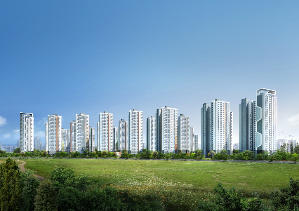 '힐스테이트 운정' 투시도 / 자료=현대건설