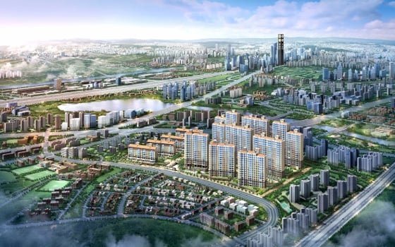 경기 화성 동탄2신도시 A98블록 '반도유보라 아이비파크 9.0' 광역조감도. / 자료제공=반도건설