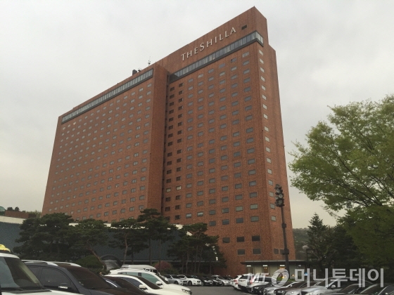 장충동 신라호텔 외관/사진=이지혜 기자