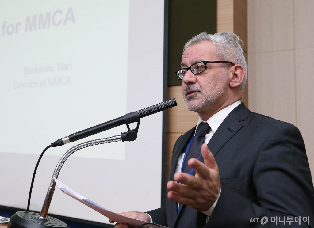 14일 임명된 바르토메우 마리 리바스 신임 국립현대미술관 관장은 "검열에 반대한다"고 강조했다. 그는 이날 기자회견에서 "나는 표현의 자유를 존중하며 동반자 관계에서 다양한 의견 차이를 수렴하는 것이 근현대 미술의 자연스러운 현상"이라고 말했다. /사진제공=문화체육관광부