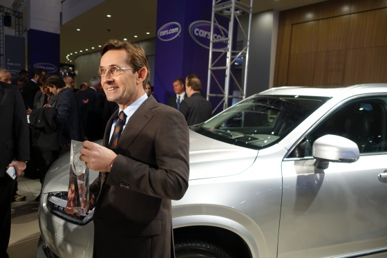 2016 북미 올해의 SUV(트럭·유틸리티)로 볼보 XC90이 선정됐다./사진=장시복 기자