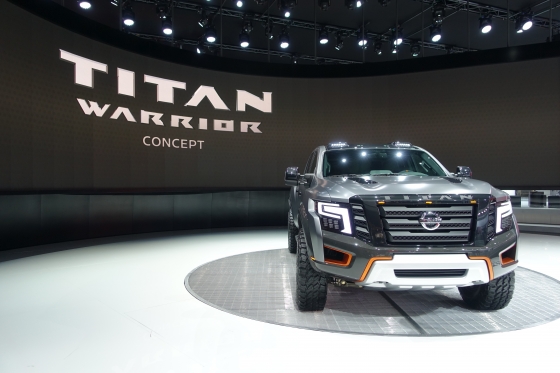 2016 디트로이트 모터쇼에 선보인 픽업트럭 타이탄 콘셉트카/사진=장시복 기자