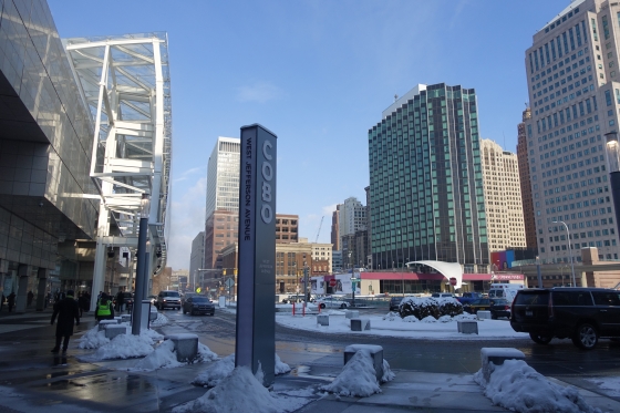 디트로이트 다운타운/사진=장시복 기자