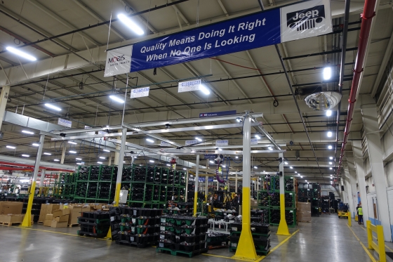 디트로이트 시내에 위치한 현대모비스 미시간 공장/사진=장시복 기자