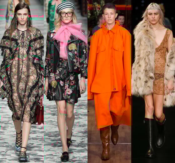 /사진=구찌, 베트멍, 생 로랑 2016 S/S 컬렉션