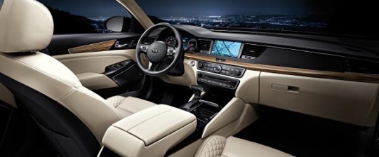 신형 K7 실내 모습/사진제공=기아차