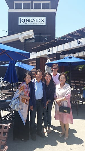 이진씨의 가족들./사진제공=이진