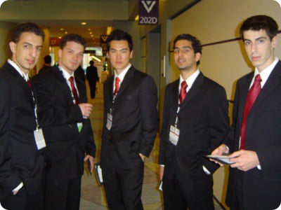 2006년 캐나다 토론토 요크대학교 어학연수 중 사이프 활동 모습./사진제공=윤희욱