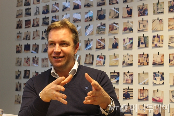 로렌스 그뢰넨딕은 유럽의 레스토랑 예약 및 배달 서비스 '저스트잇'의 공동창업자였다. '저스트잇'을 팔고 난 후 아내의 한 마디에 아이디어를 얻고 바로 새로운 사업(트리트웰)을 시작했다./사진=하세린 기자