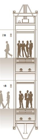 엘리베이터의 '심장' 역할을 하는 권상기가 생산을 마치고 포장된 모습./사진=황시영 기자