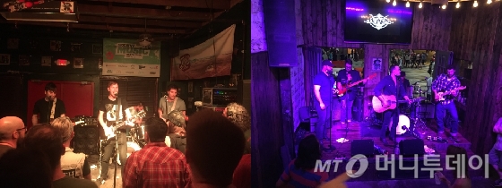 무대의 꽃은 역시 라이브. 블루스의 본 고장 답게 오스틴 SXSW 무대에 오른 블루스 뮤지션들의 무대는 1급 뮤지션의 실력을 과시하며 관객의 시선을 집중시켰다. /오스틴(미국)=김고금평 기자